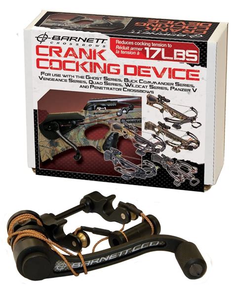 Offering big power and performance in an affordable crossbow package, the Barnett® XP 380 Crossbow Package with Crank Cocking Device gives hunters an . . Barnett crossbow cocking device